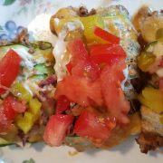 Zucchini Hamburger Roll