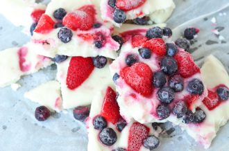 Berry Yogurt Bark