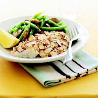Almond Crusted Tilapia