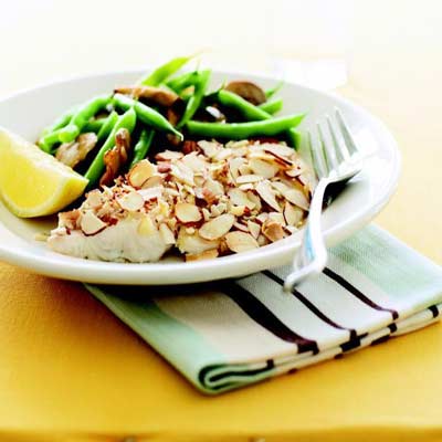 Almond Crusted Tilapia