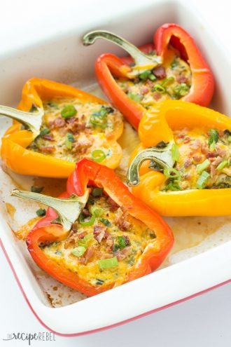 Stuffed Breakfast Peppers