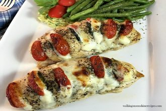 Tomato & Mozzarella Stuffed Chicken
