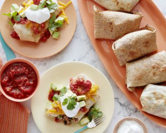 Vegetarian Chimichangas