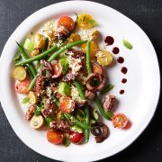 Nicoise Salad with Octopus