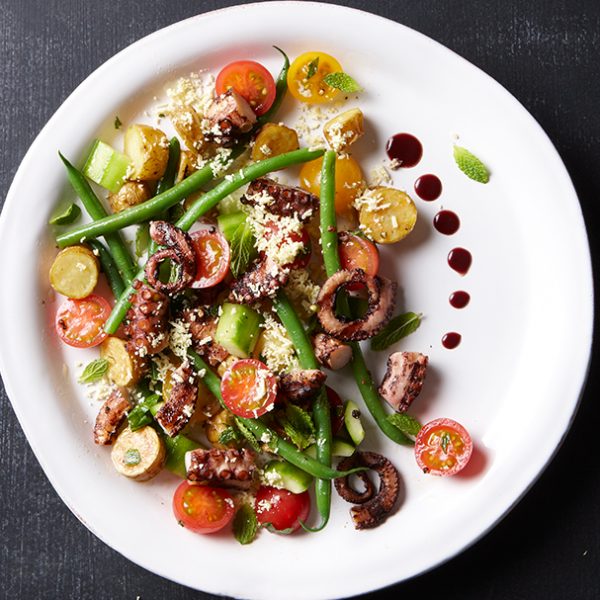 Nicoise Salad with Octopus