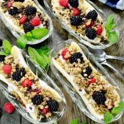 Breakfast Banana Split