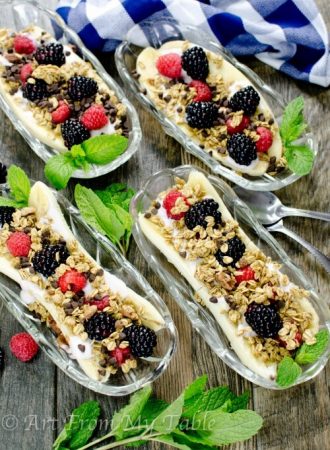 Breakfast Banana Split