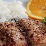 Ginger Glazed Mahi Mahi