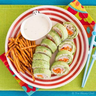 Turkey & Cheese Sushi
