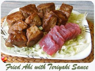 Ahi Tuna Teriyaki