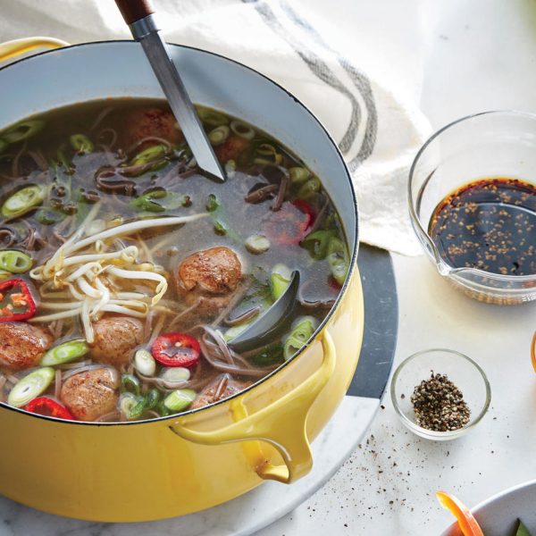 Miso Soup with Meatballs