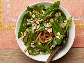 Kung Pao Snow Peas