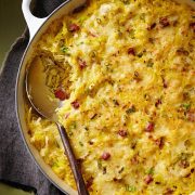 Kielbasa & Swiss Casserole