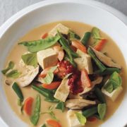 Thai Curry Vegetable and Tofu Soup