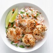 Coconut Shrimp with Tropical Rice