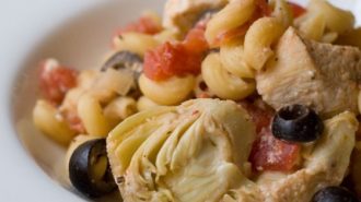 Greek Chicken Pasta