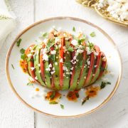 Hasselback Tex-Mex Avocados