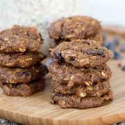 Vegan Pumpkin Oatmeal Cookies