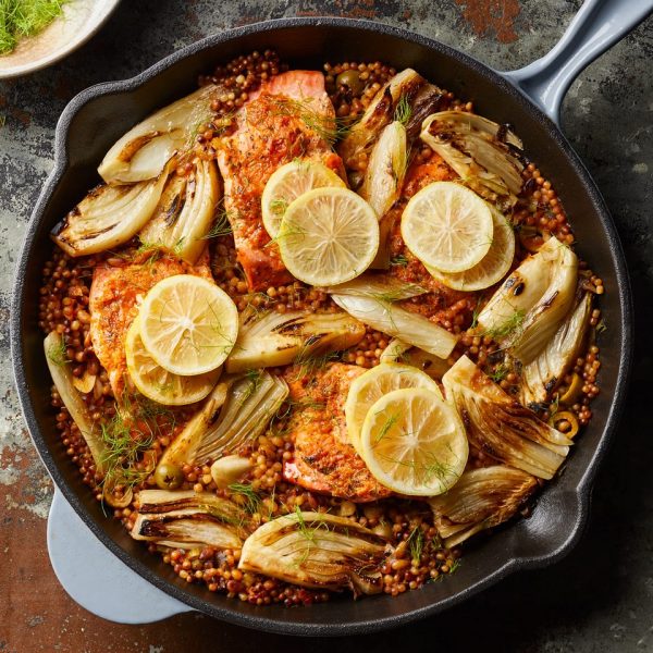 Salmon with Fennel & Couscous